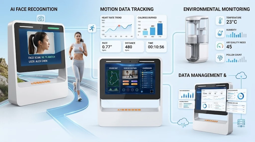 Key features of an AI smart trail system Key features of an AI smart trail system
